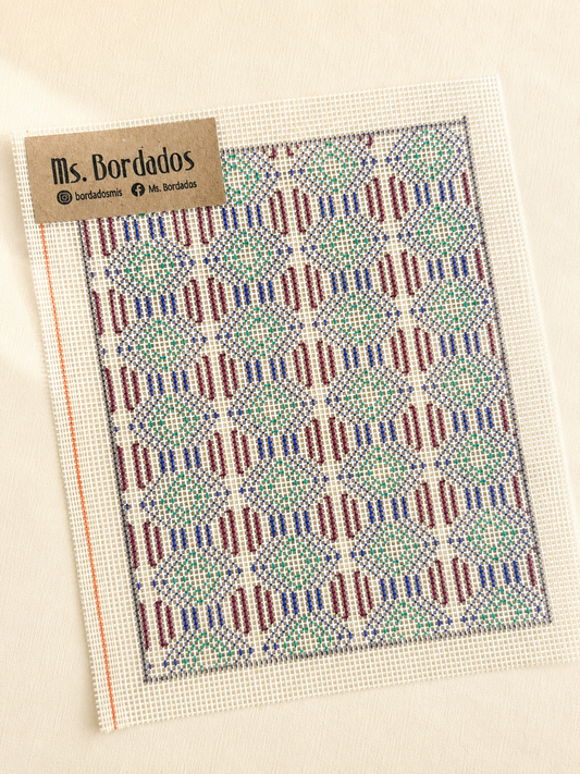 Cañamazo dibujado para bordar - Alexandría - Ms. Bordados