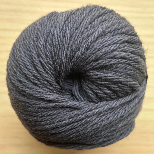 Ovillo de Lana 100% Española - Gris grafito