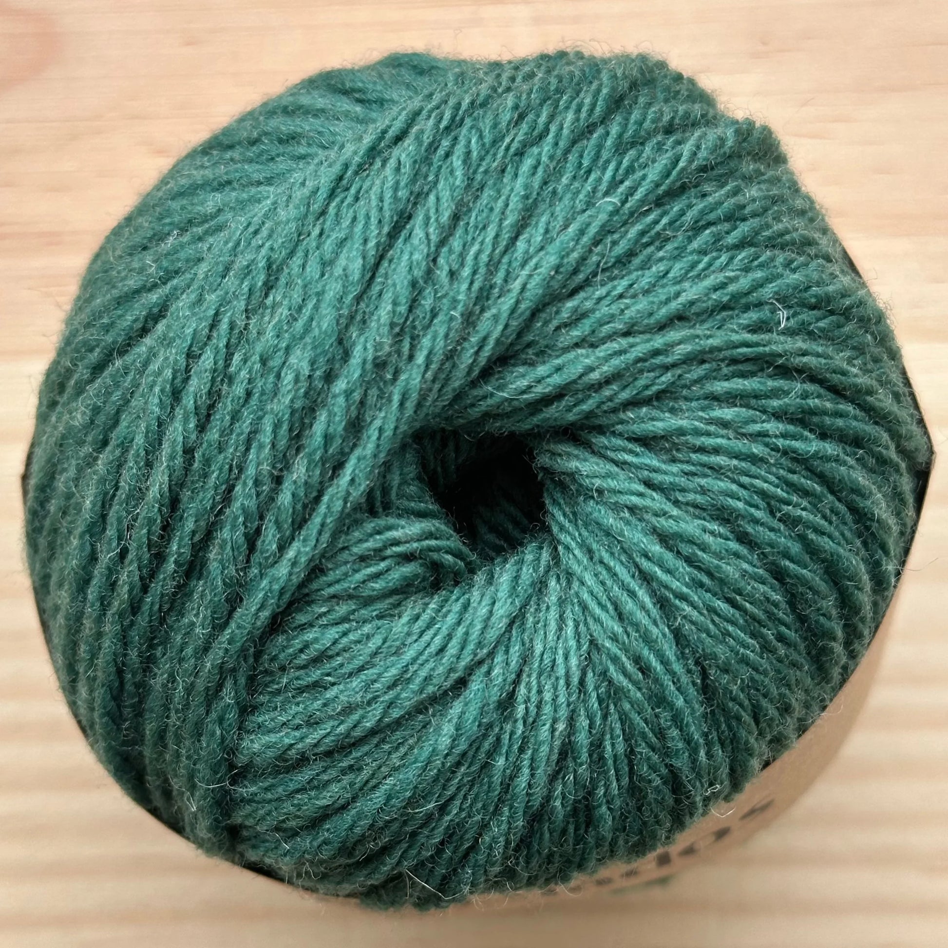 Ovillo de Lana 100% Española - Verde