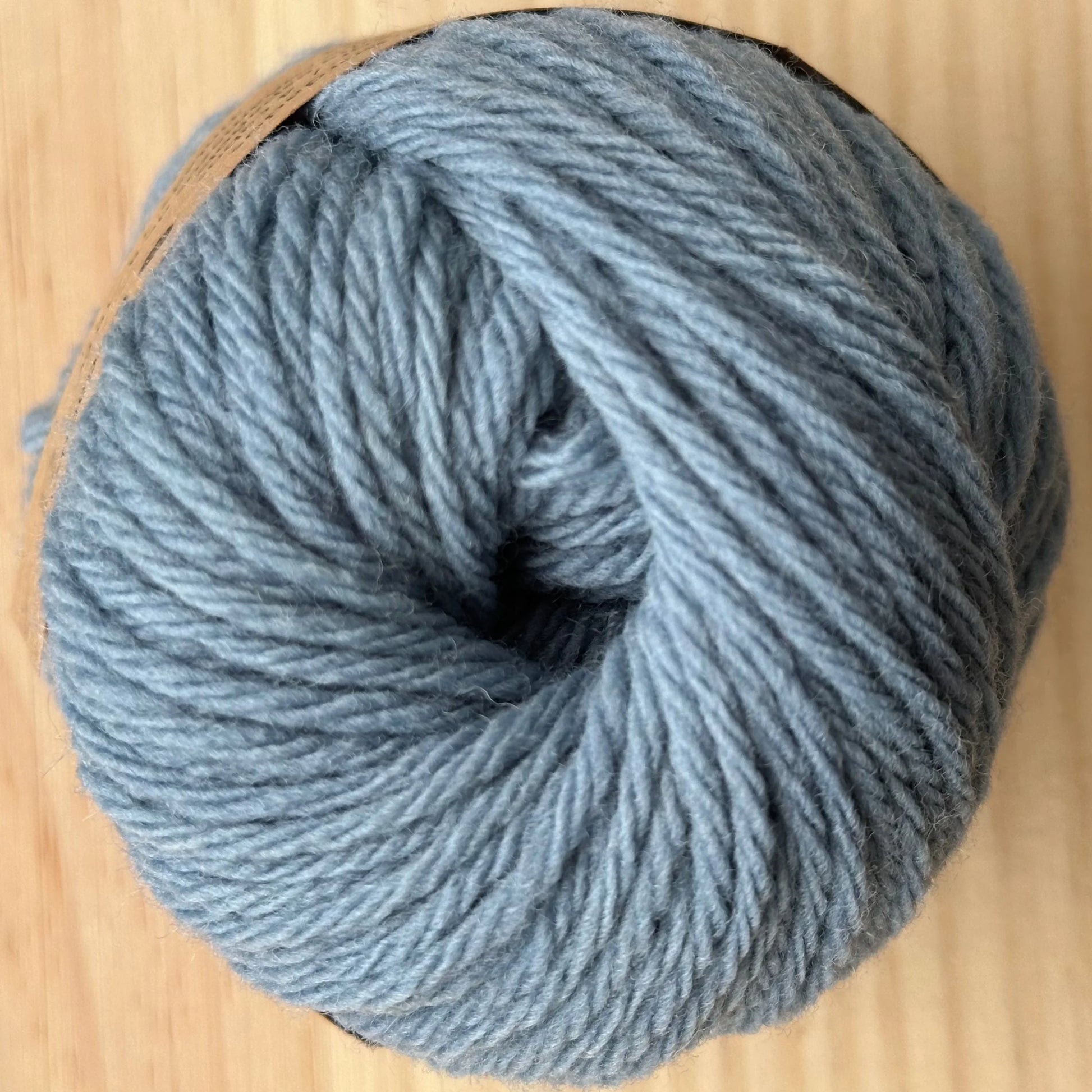 Ovillo de Lana 100% Española - Celeste iceberg