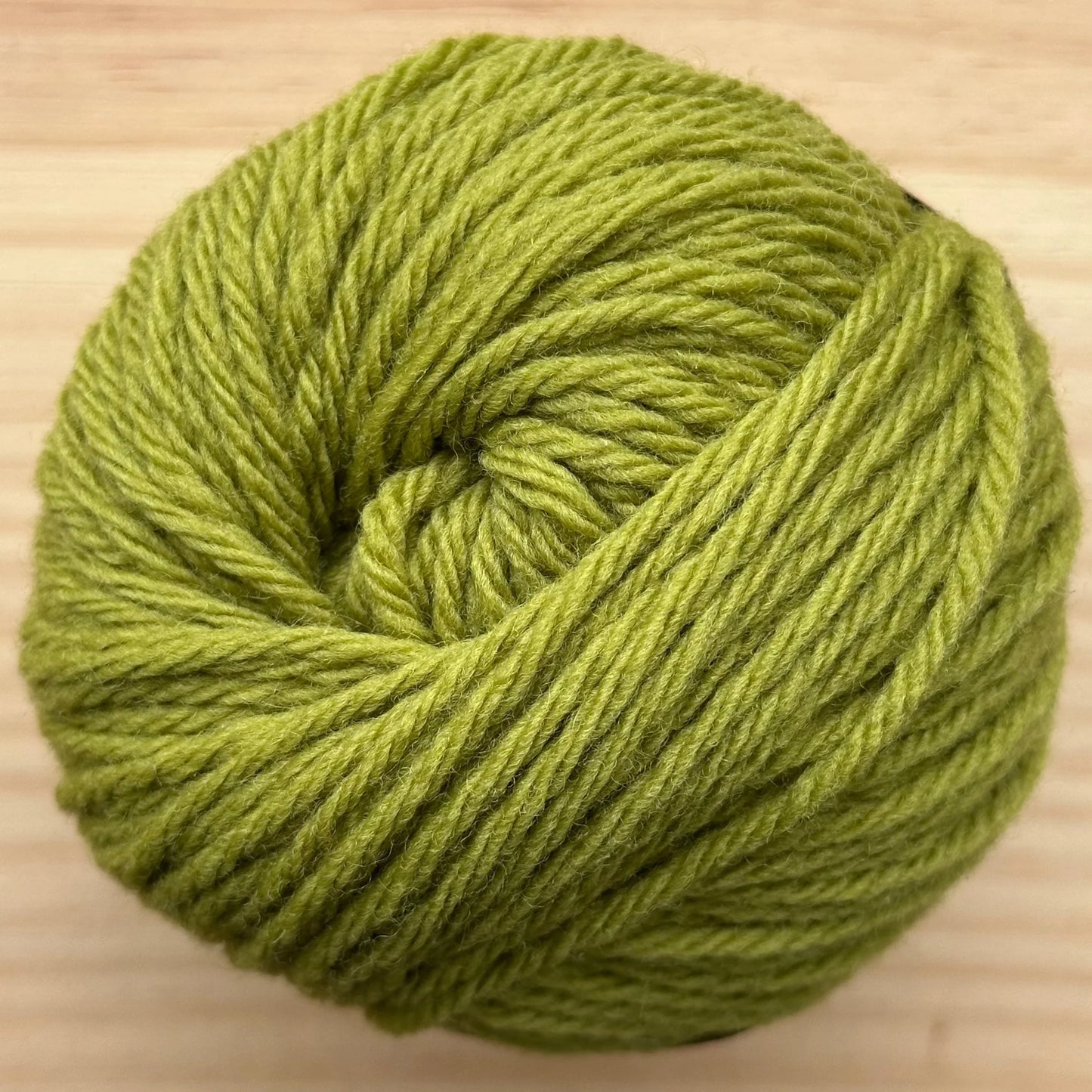Ovillo de Lana 100% Española - Verde musgo