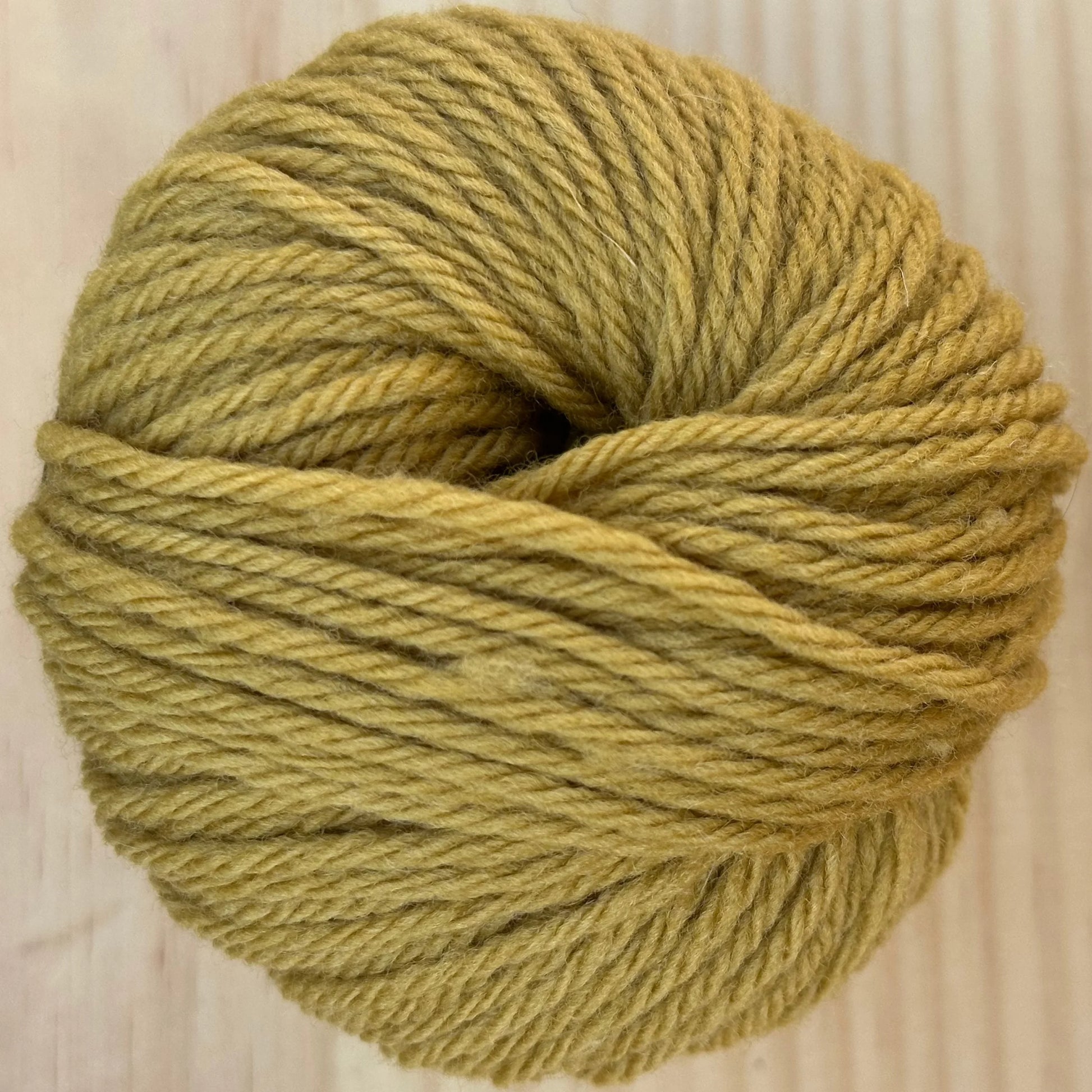 Ovillo de Lana 100% Española - Oro viejo