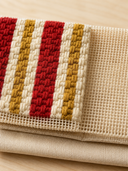 Canvas embroidery kit - Barcelona Sunny Bag