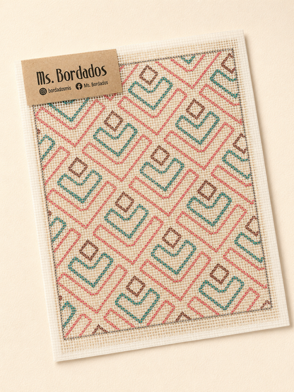 Cañamazo dibujado para bordar - Aveiro - Ms. Bordados