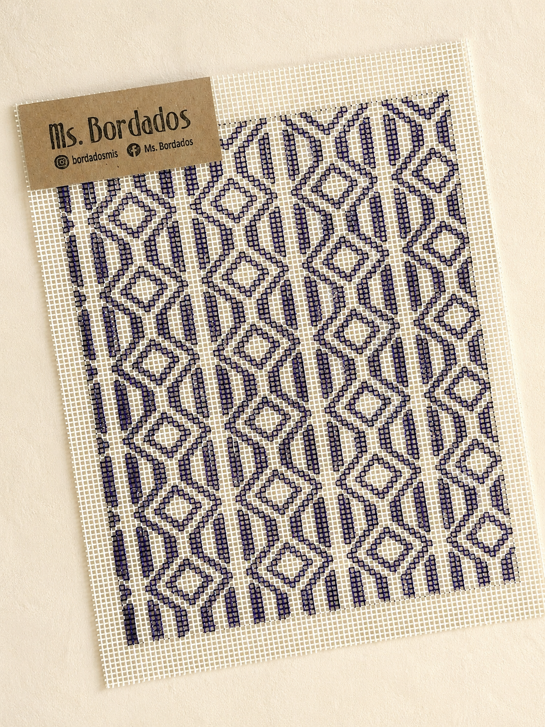Cañamazo dibujado para bordar - Alexandría - Ms. Bordados