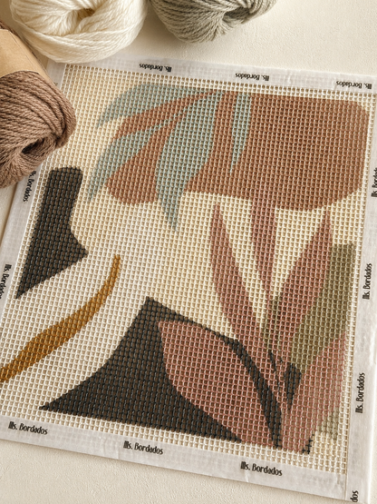 Cañamazo dibujado para bordar - Marsella - Ms. Bordados