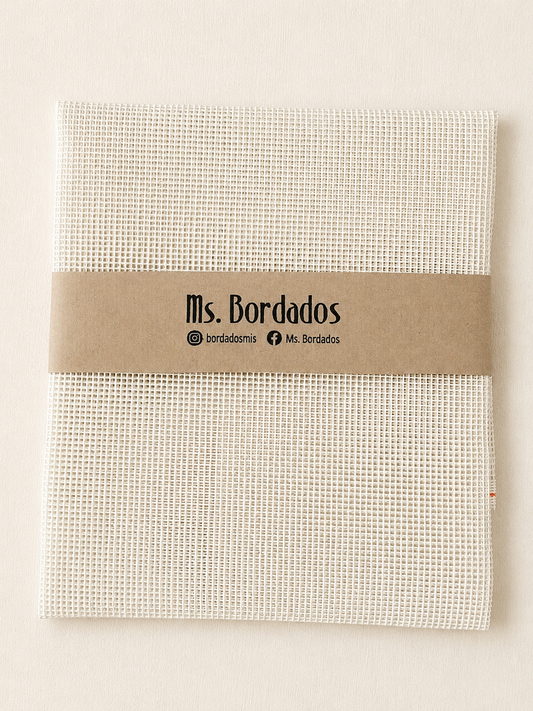Cañamazo liso para bordar - Ms. Bordados
