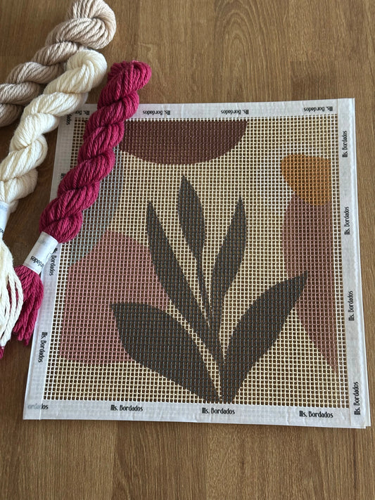 Kit de bordado sobre cañamazo | Montpelier - Ms. Bordados