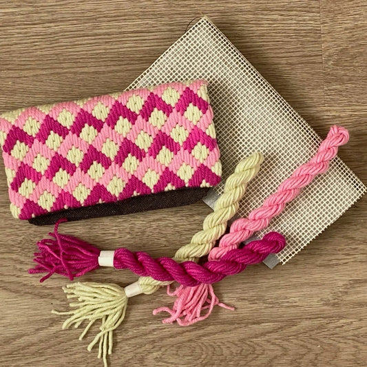 Canvas embroidery kit - Miramar Sunglasses Case