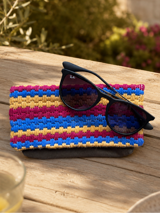 Canvas embroidery kit - Barcelona Verano Bag