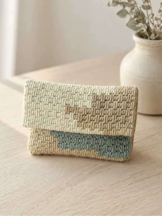 Canvas embroidery kit - Albi Sen Envelope Pouch
